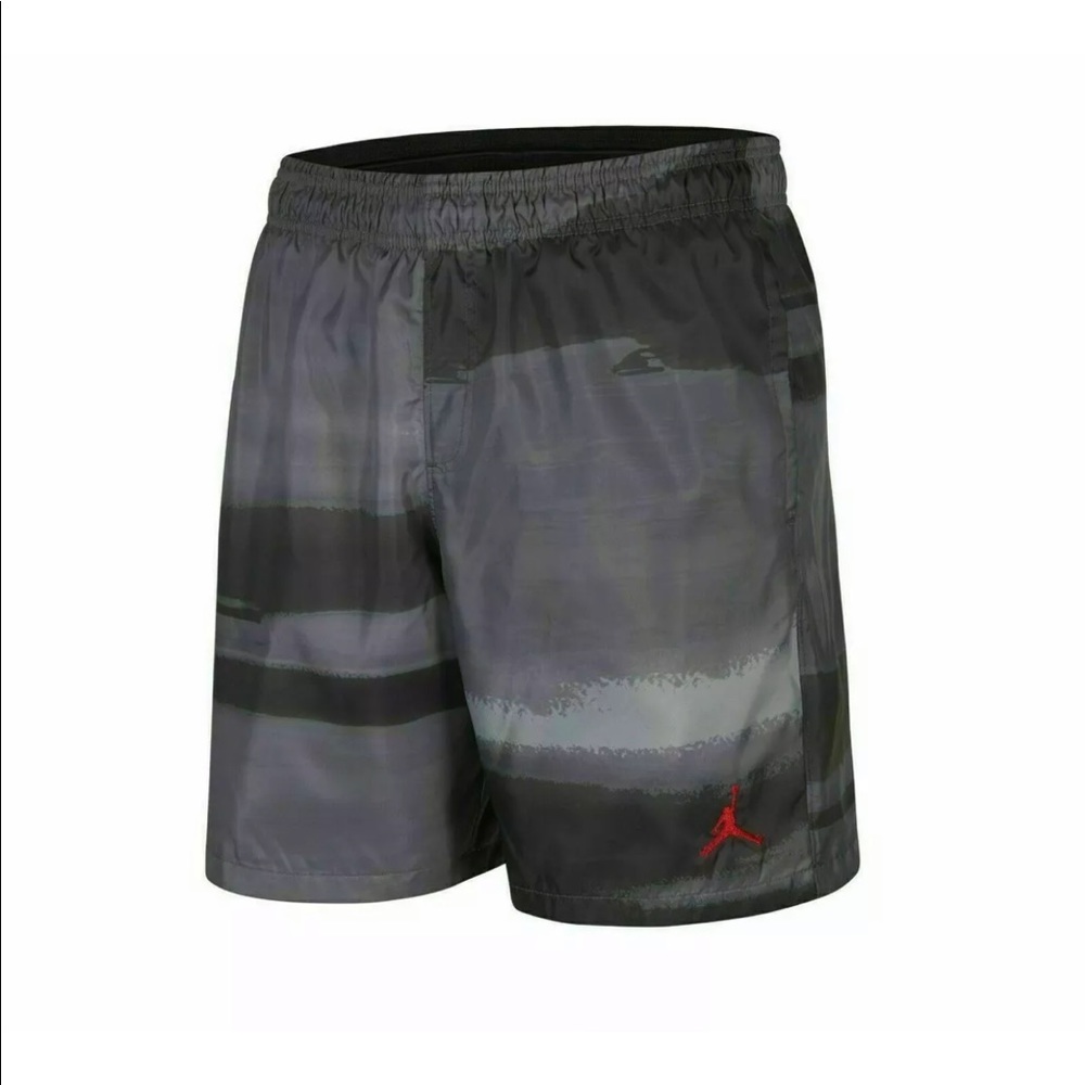 NWT Men’s Air Jordan Legacy Grey Charcoal Shorts Sz‎ Large - Picture 4 of 6